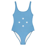 Maillot de bain femme drapeau micronésie coupe brésilienne
