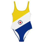 Maillot de bain femme drapeau pays-bas caribéens éclatant