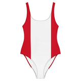 Maillot de bain femme drapeau pérou coupe brésilienne