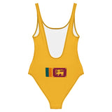Maillot de bain femme drapeau sri lanka coupe brésilienne