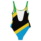 Maillot de bain femme drapeau tanzanie coupe brésilienne