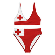 Maillot de bain femme drapeau tonga tissu confort et uv