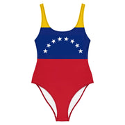 Maillot de bain femme drapeau venezuela coupe brésilienne