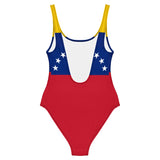 Maillot de bain femme drapeau venezuela coupe brésilienne