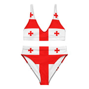Maillot de bain femme géorgie en polyester recyclé
