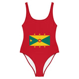 Maillot de bain femme grenade double couche coupe brésilienne