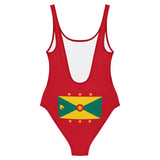 Maillot de bain femme grenade double couche coupe brésilienne