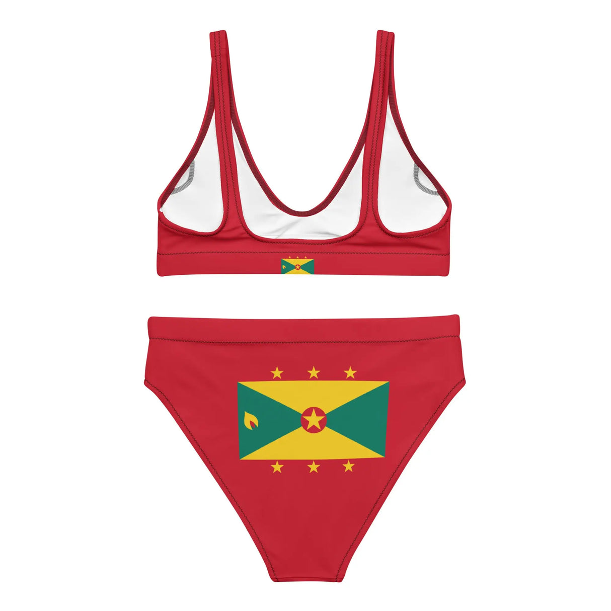 Maillot de bain femme grenade polyester recyclé uv plage
