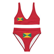 Maillot de bain femme grenade polyester recyclé uv plage