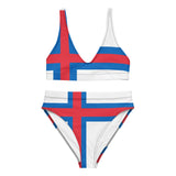 Maillot de bain femme îles féroé polyester recyclé