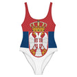 Maillot de bain femme serbie drapeau coupe brésilienne