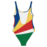 Maillot de bain femme seychelles coupe brésilienne colorée