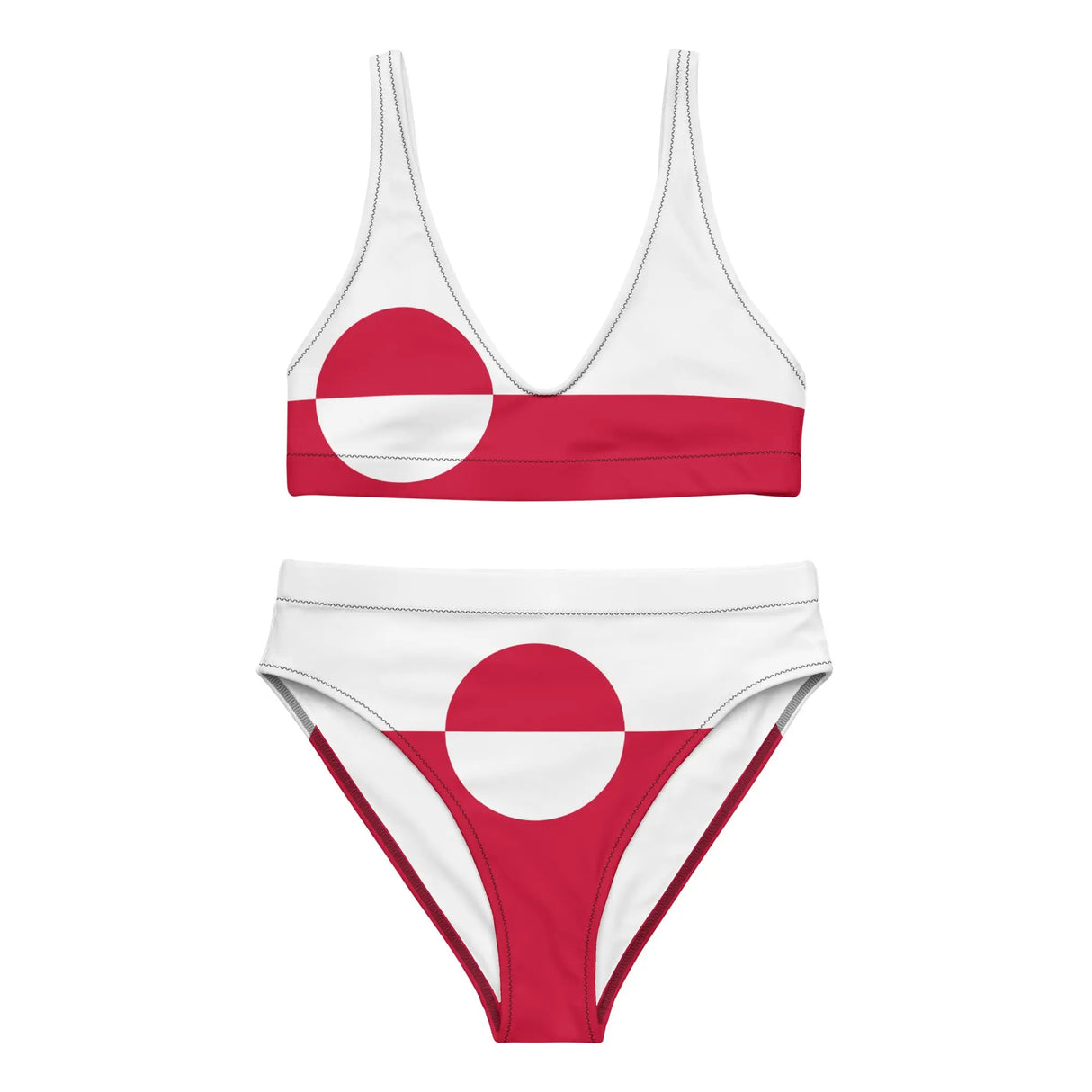 Maillot de bain groenland femme étiquette détachable uv