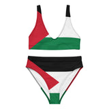 Maillot de bain palestine tissu usa en polyester recyclé