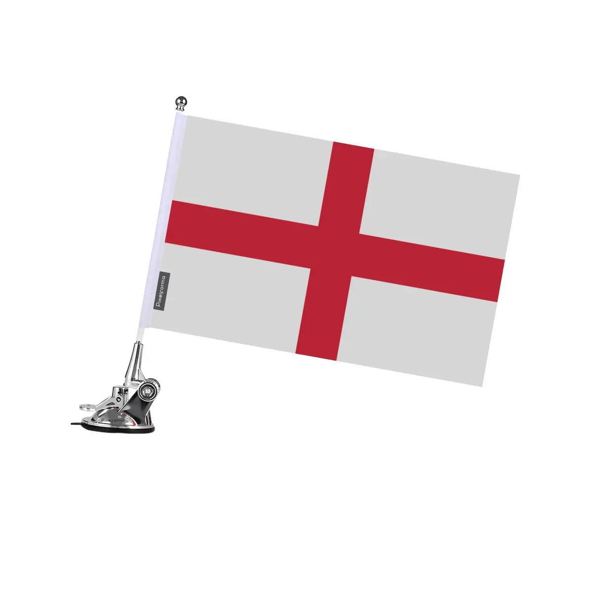 Mât à Ventouse Drapeau Angleterre en Polyester - Pixelforma 