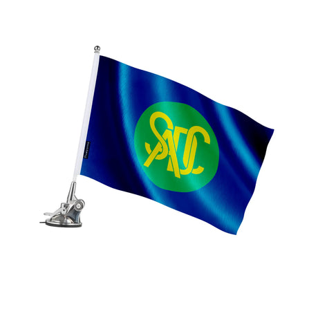 Mât à ventouse drapeau communauté de développement d’afrique australe en ployester - pixelforma