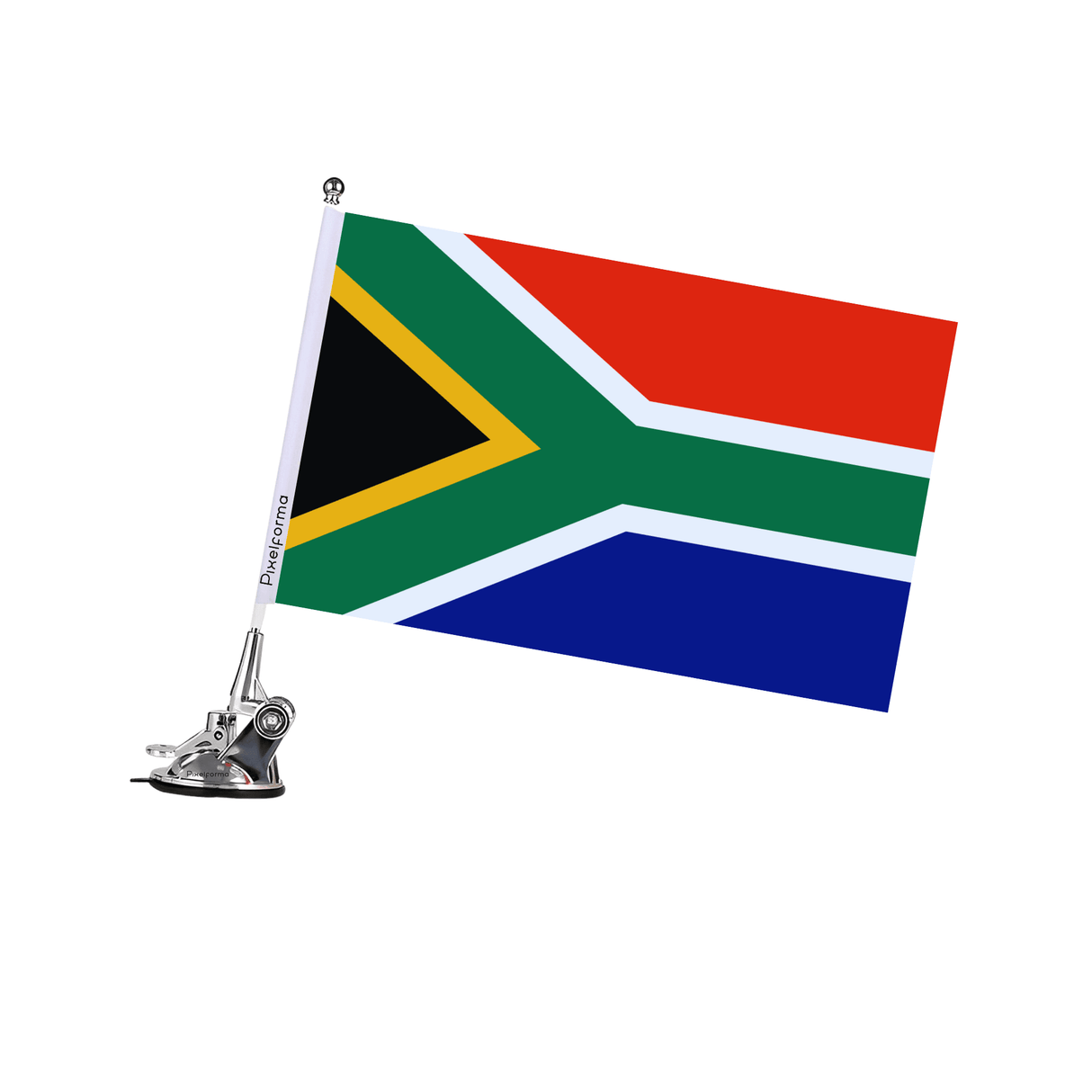 Mât à Ventouse Drapeau de l'Afrique du Sud - Pixelforma 