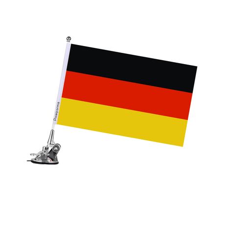 Mât à Ventouse Drapeau de l'Allemagne - Pixelforma 