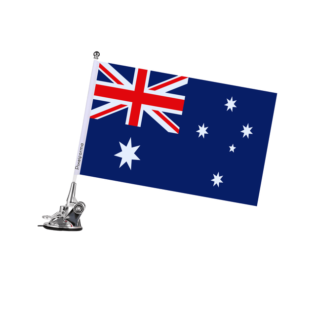 Mât à Ventouse Drapeau de l'Australie - Pixelforma 