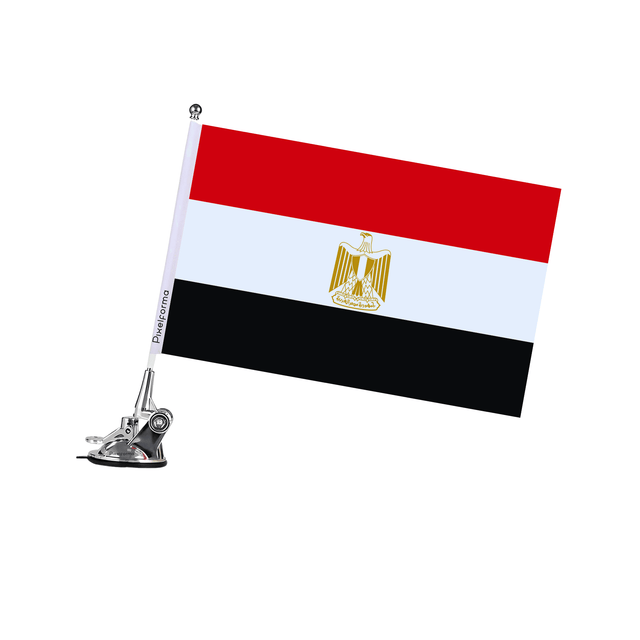 Mât à Ventouse Drapeau de l'Égypte - Pixelforma