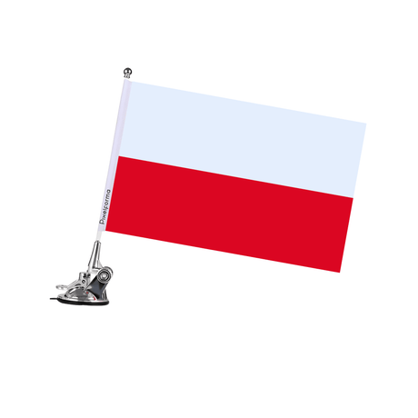 Mât à Ventouse Drapeau de la Pologne - Pixelforma 
