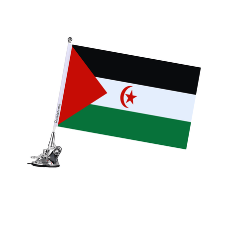 Mât à Ventouse Drapeau de la République arabe sahraouie démocratique - Pixelforma 