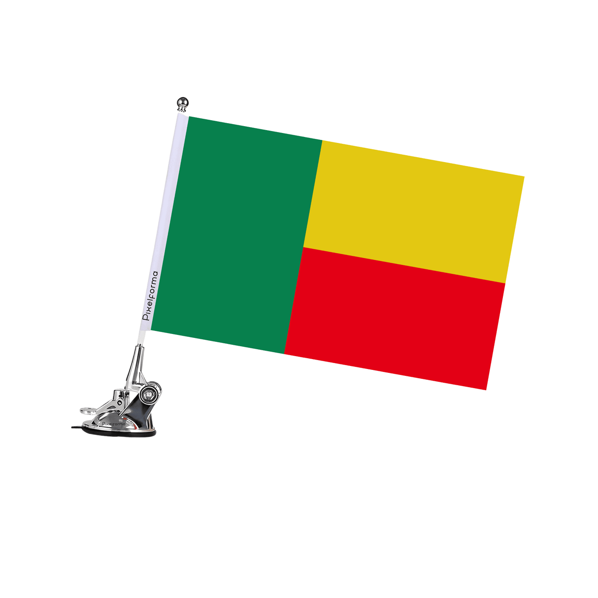 Mât à Ventouse Drapeau du Bénin - Pixelforma