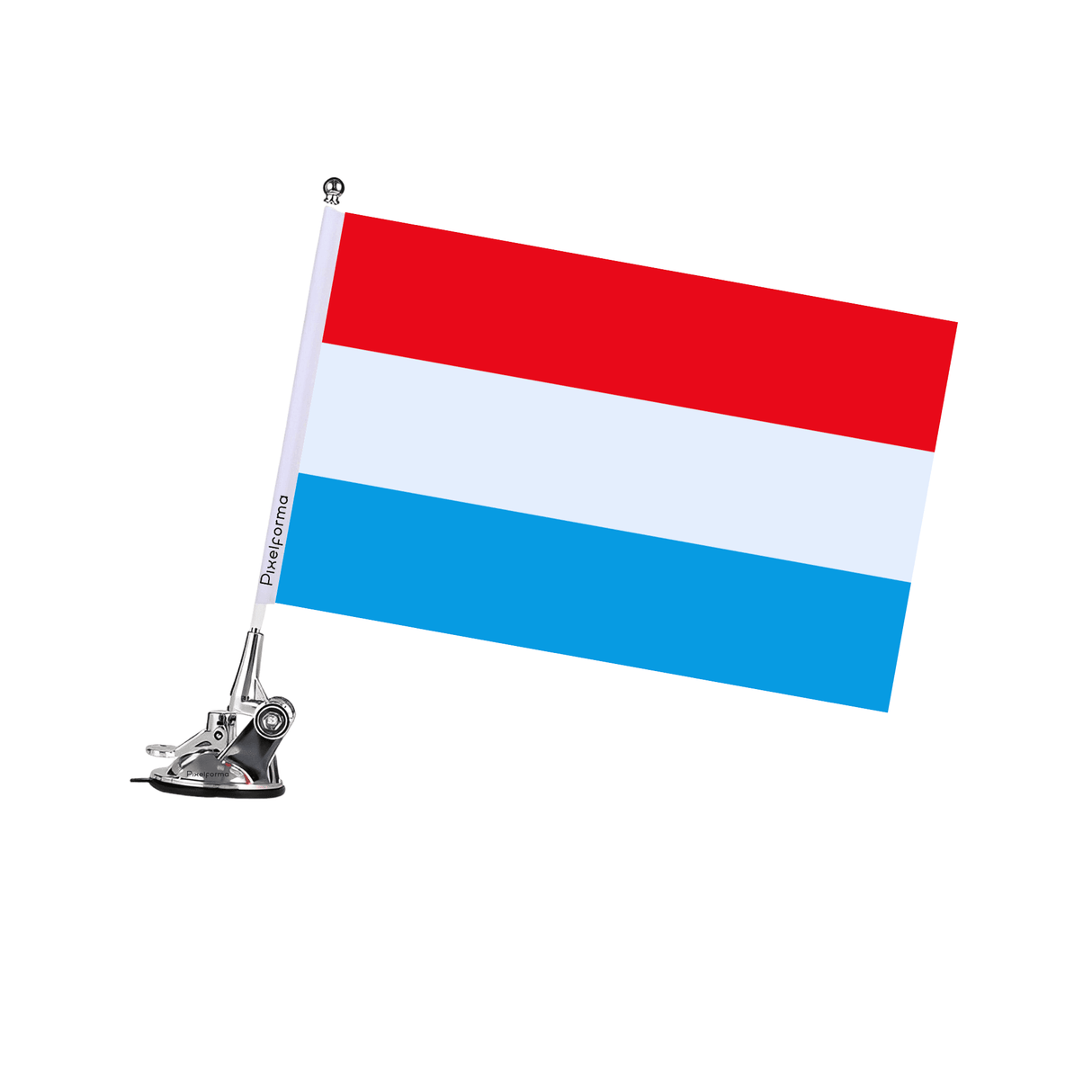 Mât à Ventouse Drapeau du Luxembourg - Pixelforma