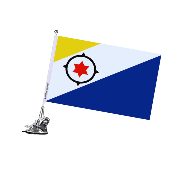 Mât à Ventouse Drapeau du Pays-Bas caribéens - Pixelforma 