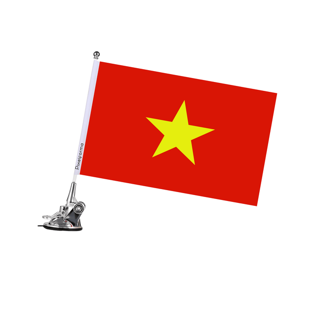 Mât à Ventouse Drapeau du Viêt Nam - Pixelforma