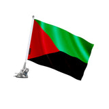 Mât à ventouse drapeau martinique en polyester - pixelforma