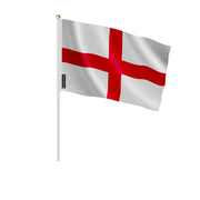 Mini drapeau angleterre en polyester à tenir à la main