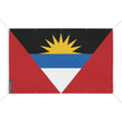 Mini drapeau antigua-et-barbuda polyester œillets résistants
