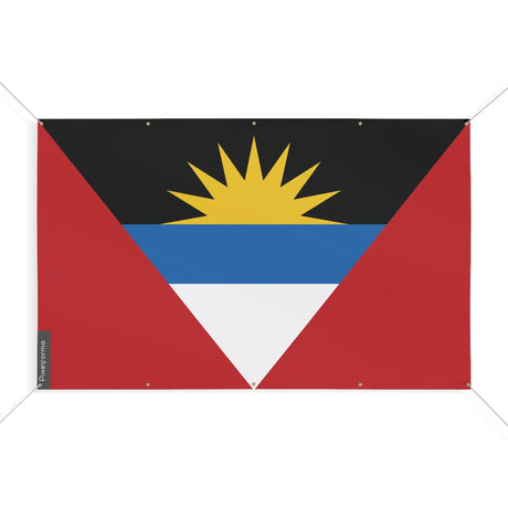 Mini drapeau antigua-et-barbuda polyester œillets résistants