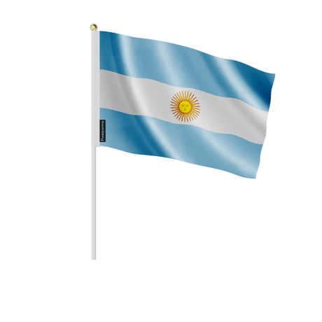 Mini drapeau argentine en plusieurs tailles - pixelforma