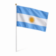 Mini drapeau Argentine en polyester à tenir à la main