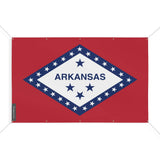 Mini drapeau arkansas polyester résistant aux intempéries