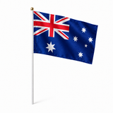 Mini drapeau Australie en polyester à tenir à la main