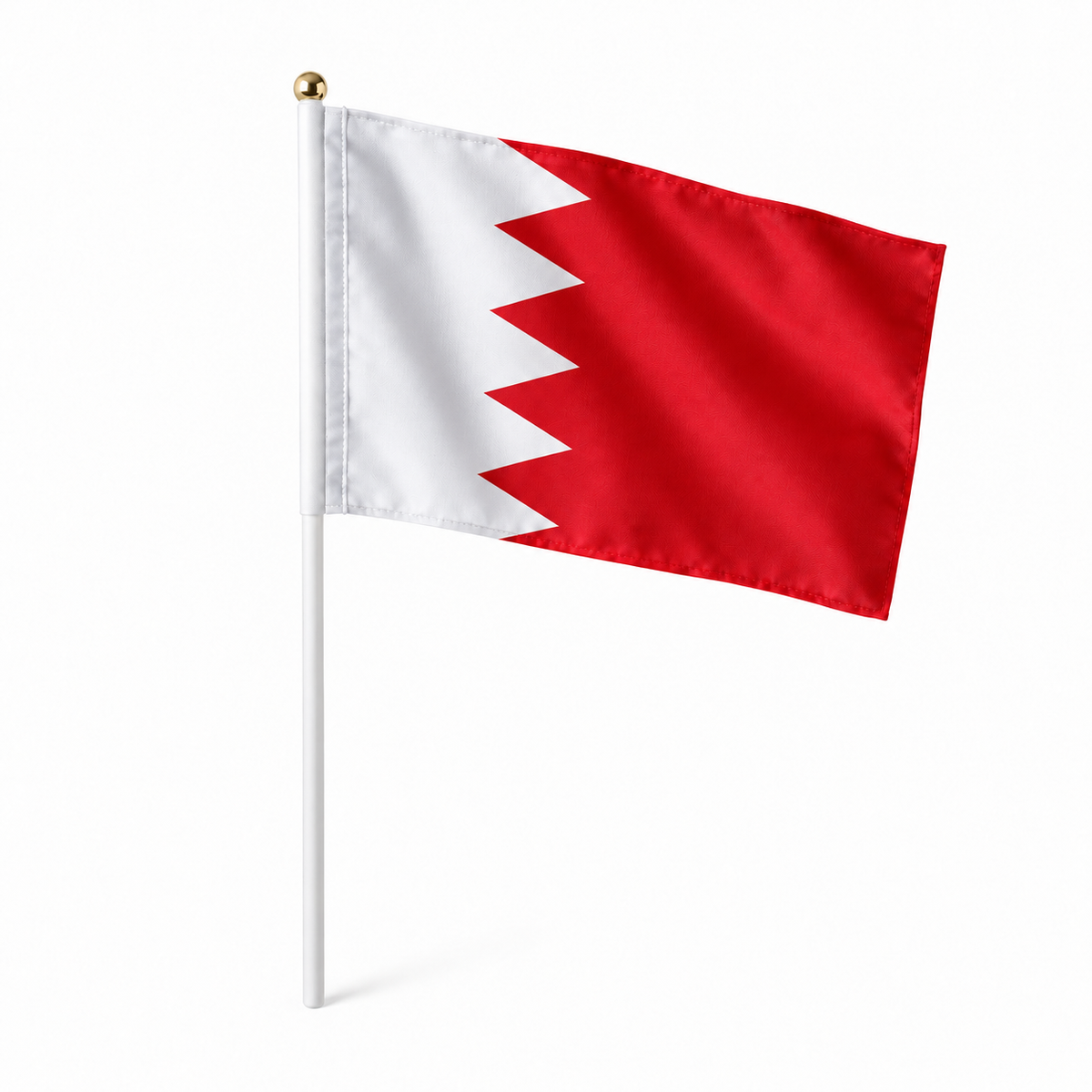 Mini drapeau Bahreïn en polyester à tenir à la main