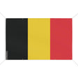 Mini drapeau belgique en polyester avec œillets résistants