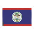 Mini drapeau belize en polyester résistant à usage extérieur