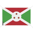 Mini drapeau burundi en polyester résistant avec œillets