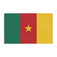 Mini drapeau cameroun en polyester avec œillets résistants