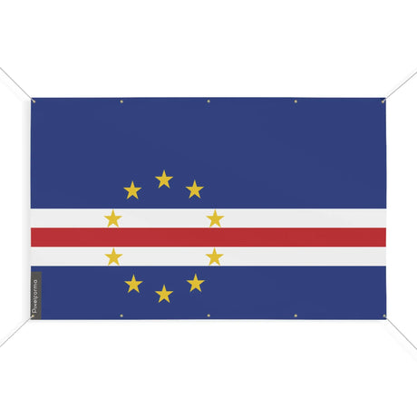 Mini drapeau cap-vert en polyester résistant à suspendre