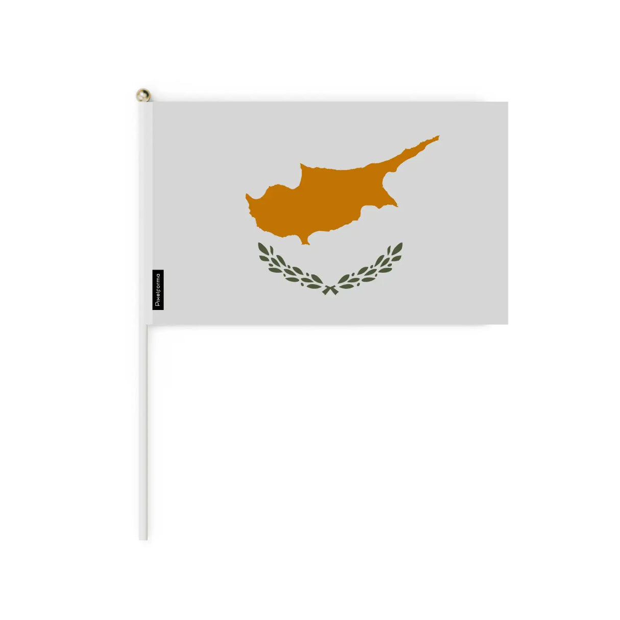 Mini drapeau chypre en plusieurs tailles - pixelforma