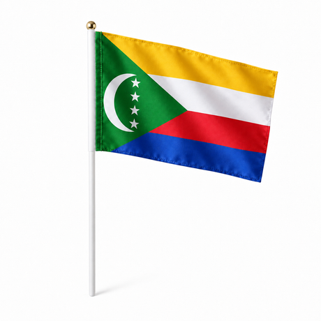 Mini drapeau Comores en polyester