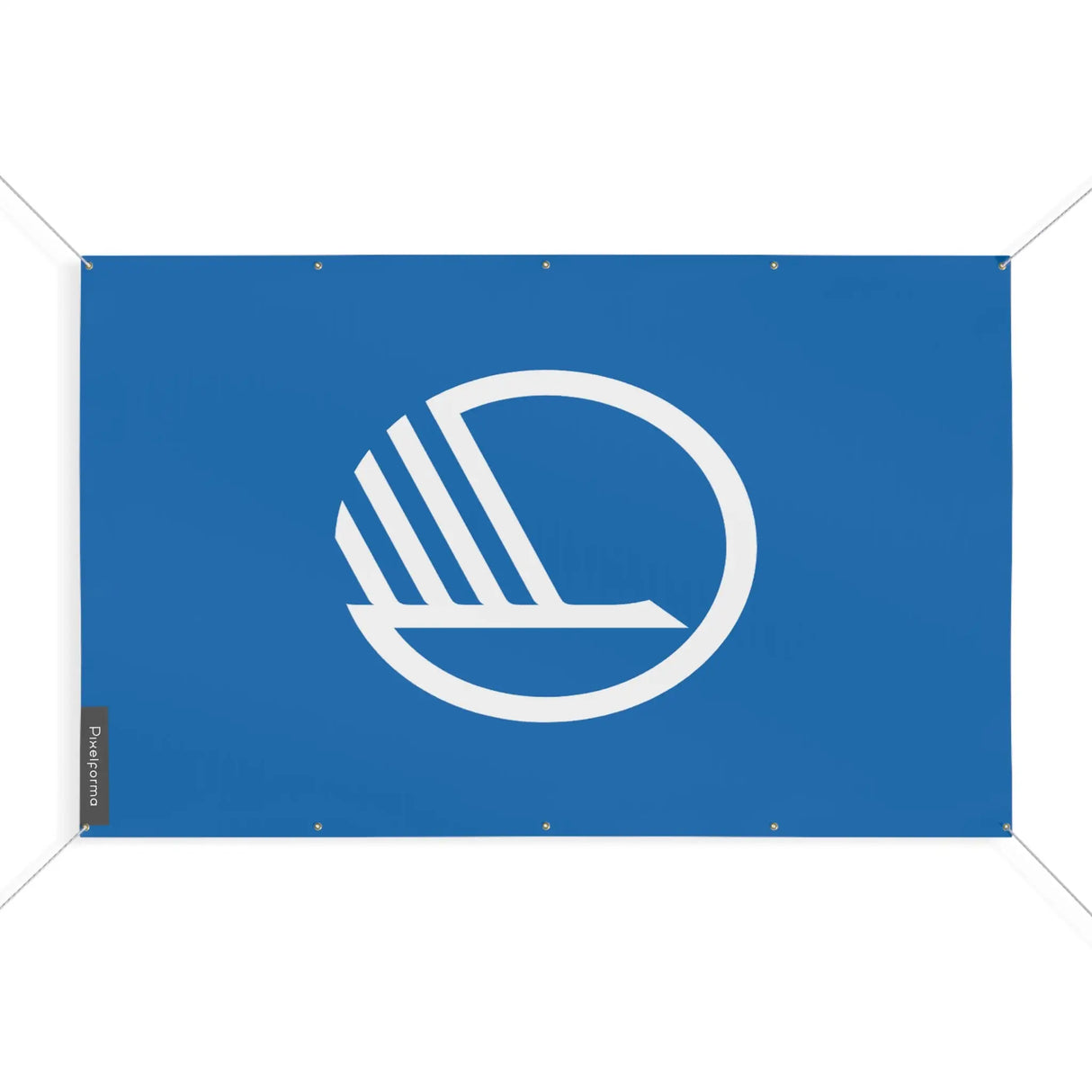 Mini drapeau conseil nordique polyester résistant aux intempéries