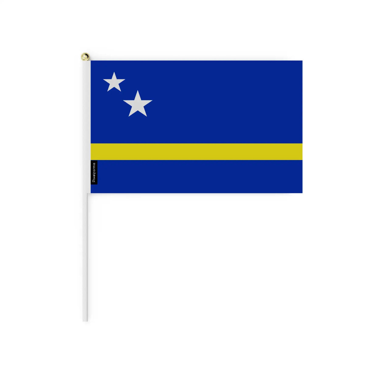Mini drapeau curaçao en plusieurs tailles - pixelforma