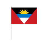 Mini Drapeau d'Antigua-et-Barbuda en plusieurs tailles 100 % polyester - Pixelforma 