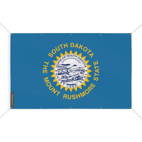 Mini drapeau dakota du sud polyester résistant aux intempéries